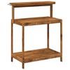 vidaXL Outdoor Potting Bench 86.5 x 48.5 x 106 cm Solid Acacia Wood