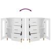 vidaXL Sideboard High Gloss White 69,5x34x90 cm Engineered Wood