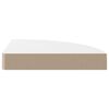 vidaXL Floating Corner Shelves 4 pcs High Gloss White 25x25x3.8 cm MDF