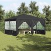 vidaXL Party Tent Anthracite 400 x 400 x 266 cm Polyethylene