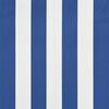 vidaXL Bistro Awning 400x120 cm Blue and White