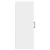 vidaXL Kitchen Cabinet with Shelf High Gloss White 40 x 31 x 80 cm