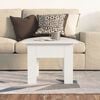 vidaXL Coffee Table White 55x55x42 cm Engineered Wood