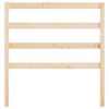 vidaXL Bed Headboard 95x4x100 cm Solid Wood Pine