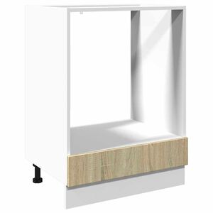 vidaXL Oven Cabinet Sonoma Oak 60x46x81.5 cm Engineered Wood