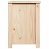 vidaXL Bedside Cabinet 40x35x49 cm Solid Wood Pine