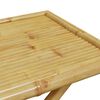 vidaXL Folding Garden Table 110x55x75 cm Bamboo