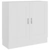 vidaXL Book Cabinet White 82,5x30,5x80 cm Engineered Wood