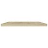 vidaXL Bookshelf Boards 4 pcs Sonoma Oak 60x20x1.5 cm Engineered Wood