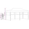 vidaXL Cream Foldable Pop-up Party Tent 3 x 6 m