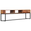 vidaXL TV Cabinet 160x30x45 cm Solid Acacia Wood