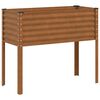 vidaXL Garden Planter 100x45x90 cm Weathering Steel
