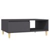 vidaXL Coffee Table | Grey | Engineered Wood | Standard | Coffee Table