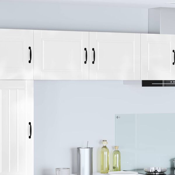 vidaXL Kitchen Cabinet with Shelf High Gloss White 50 x 31 x 40 cm