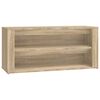 vidaXL Shoe Rack | Sonoma Oak | Engineered Wood | 100x35x45 cm | Shoe Rack