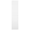 vidaXL Office Cabinet with Sliding Door White 90x40x180 cm Steel