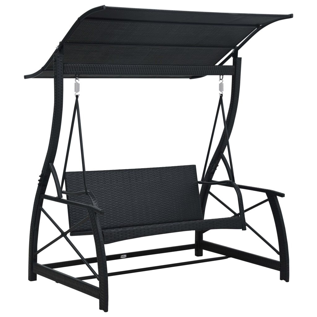 vidaXL 3-Seater Garden Swing Bench with 