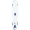 vidaXL Inflatable Stand Up Paddleboard with Sail Set Blue and White