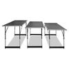 vidaXL Pasting Table 3 pcs Foldable Height Adjustable