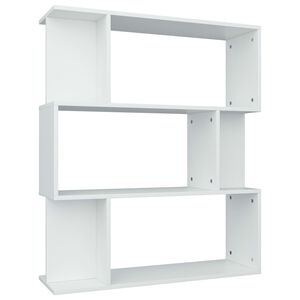vidaXL Book Cabinet | White | Engineered wood | Medium | Book Cabinet