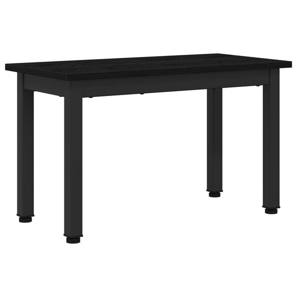 vidaXL Coffee Table Black Oak 60 x 30 x 36 cm Engineered Wood