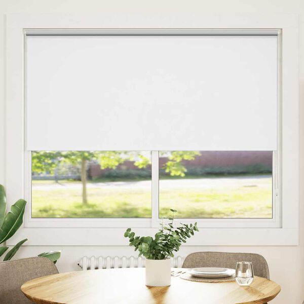 vidaXL Roller Blind Blackout 160 x 175 cm White