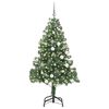 vidaXL Christmas Tree with 300 LEDs with Stand Green 180 cm PVC
