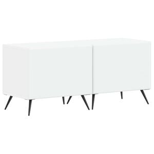 vidaXL TV Cabinet White Engineered Wood