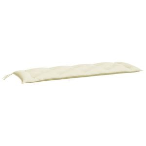vidaXL Garden Bench Cushion Cream 150x50x7 cm Oxford Fabric