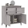 vidaXL Sideboard Grey Sonoma 60x35x70 cm Engineered Wood