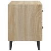 vidaXL Bedside Cabinet Sonoma Oak 40x35x47.5 cm