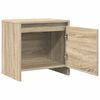 vidaXL Bedside Cabinet Sonoma Oak 45x34x44.5 cm Engineered Wood