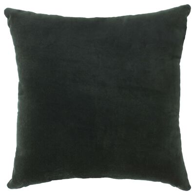 vidaXL Cushions Cotton Velvet 2 pcs 45x45 cm Green