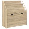 vidaXL Kids Bookshelf Sonoma Oak 60 x 29.5 x 69 cm Engineered Wood