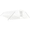 vidaXL Greenhouse with Steel Frame White 60 m&sup2; 12x5x2,3 m