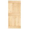 vidaXL Door NARVIK Natural 95 x 210 cm Solid Pine Wood