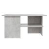 vidaXL Coffee Table Concrete Grey 90x60x46.5 cm Engineered Wood