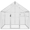 vidaXL Aviary Silver 1.79x2x1.85 m Aluminium
