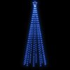 vidaXL Christmas Cone Tree Blue 310 LEDs 100x300 cm