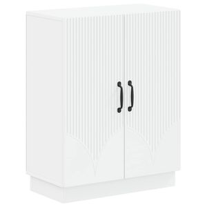 vidaXL Bathroom Storage Cainet HOORN White 59.5 x 31 x 77 cm