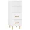 vidaXL Sideboard White 34,5x34x90 cm Engineered Wood