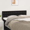 vidaXL Headboards Black 144x5x78/88 cm Faux Leather