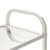 vidaXL 4-Tier Kitchen Trolley 107x55x125 cm Stainless Steel
