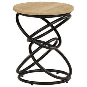 vidaXL End Table Solid Mango Wood 40x50 cm