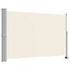 vidaXL Patio Retractable Side Awning 160 x 300 cm Cream