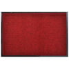 vidaXL Doormat | Red | PVC backing, Polyester front | 120 x 180 cm | Door Mat