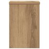 vidaXL Plant Stands 2 pcs Artisan Oak 20x20x30 cm Engineered Wood