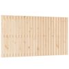 vidaXL Wall Headboard 159,5x3x90 cm Solid Wood Pine