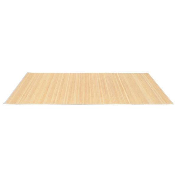 vidaXL Rug Bamboo 100x160 cm Natural