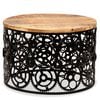 vidaXL Coffee Table Solid Mango Wood 60x40 cm
